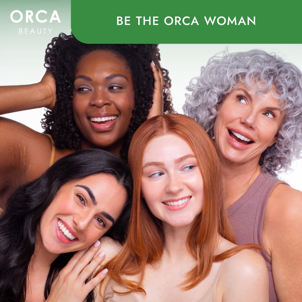 Orca Beauty Tea Tree Shampoo & Conditioner Set 2x16oz – Dandruff Care for Oily Hair