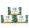 Organic Fiji Coco Fiji Soap Bar – Face & Body Hydration with Organic Coconut Oil & Pineapple Coconut Oil | 7 oz Pack of 3