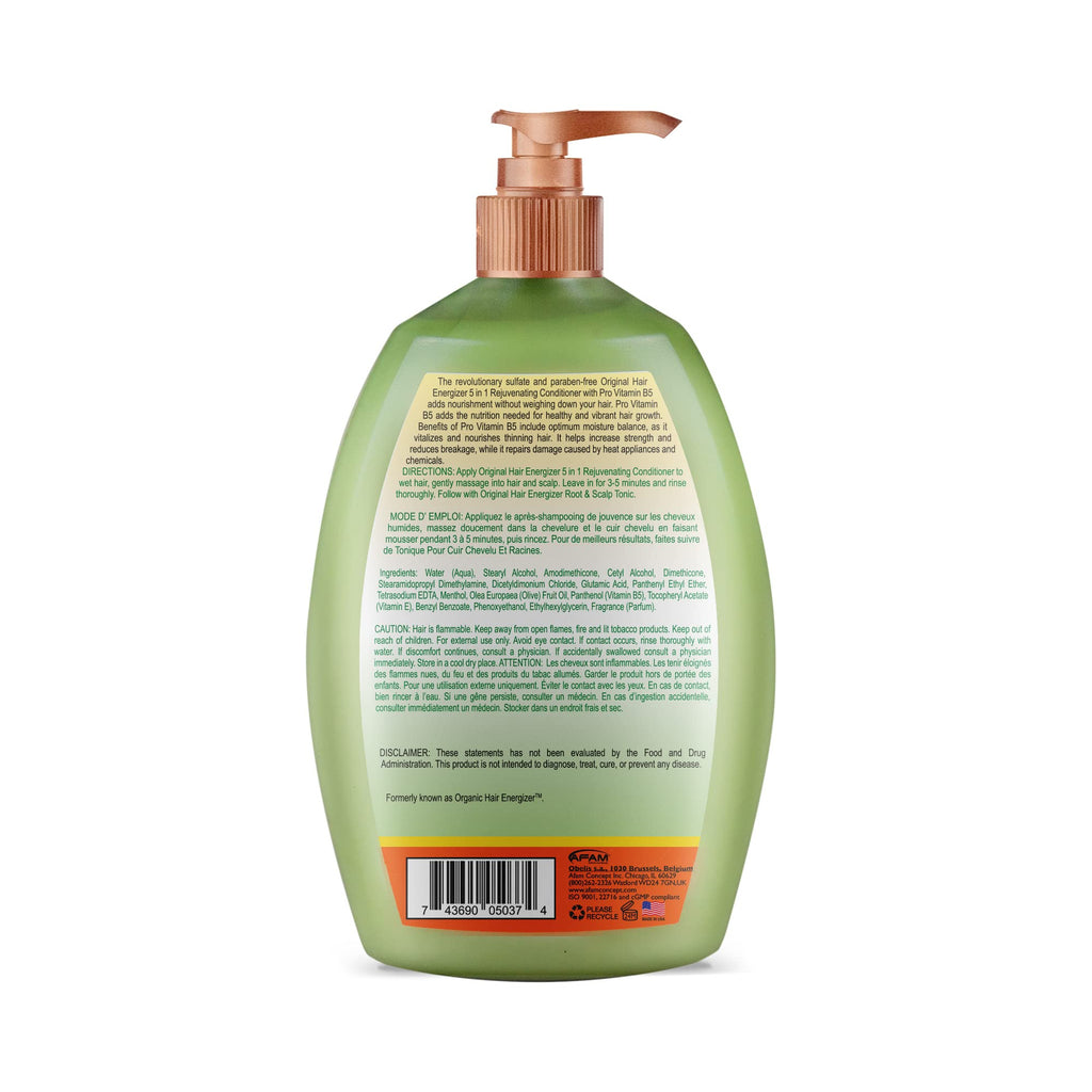 Organic Hair Energizer 2-in-1 Hair Growth Shampoo & Conditioner (13 oz each)