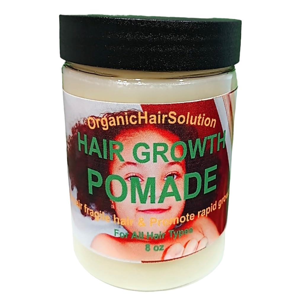 Organic Hair Solution Kids Hair Growth Pomade – For Stronger, Thicker, Longer Hair
