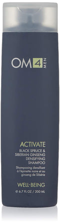 Organic Male OM4 Activate: Black Spruce & Siberian Ginseng Hair Densifying Shampoo