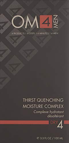 Organic Male OM4 Dry Step 4: Thirst-Quenching Moisture Complex for Men with Normal to Dry Skin