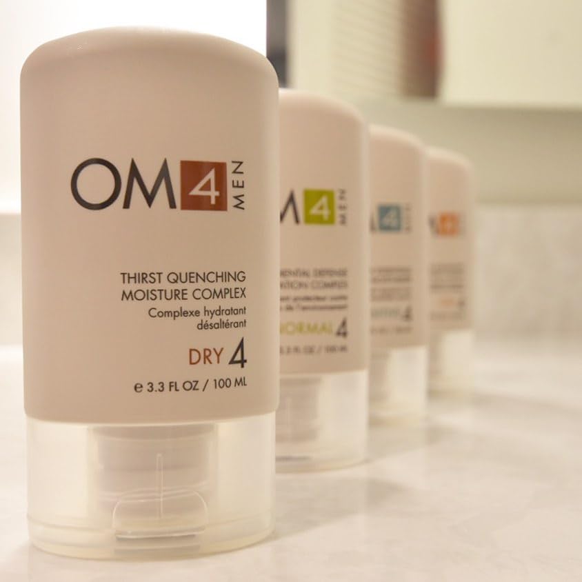 Organic Male OM4 Dry Step 4: Thirst-Quenching Moisture Complex for Men with Normal to Dry Skin