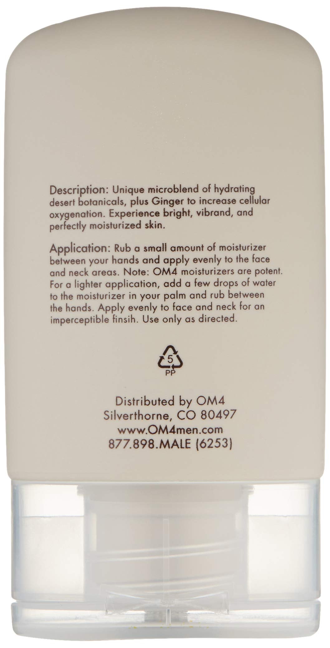 Organic Male OM4 Dry Step 4: Thirst-Quenching Moisture Complex for Men with Normal to Dry Skin