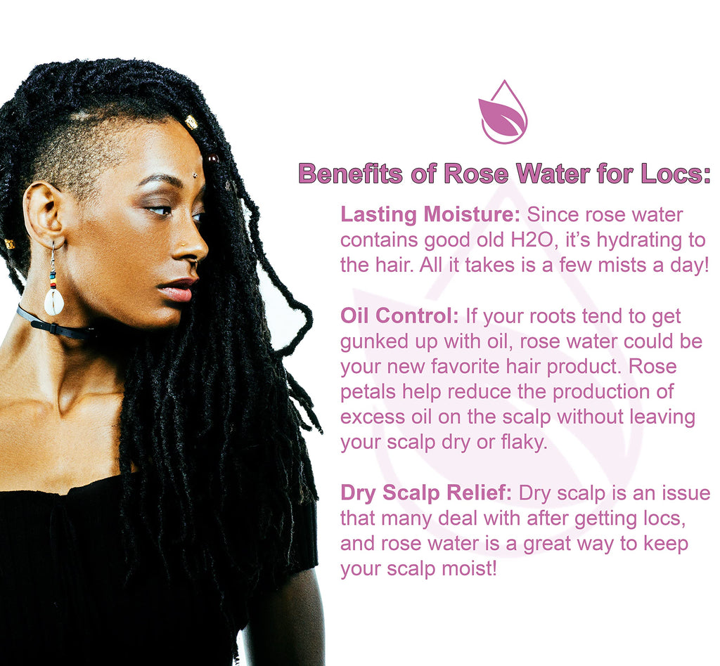 Organic Pure Oil 32 oz Rose Hydrosol Water – Pure Rosewater Spray for Skin & Hair