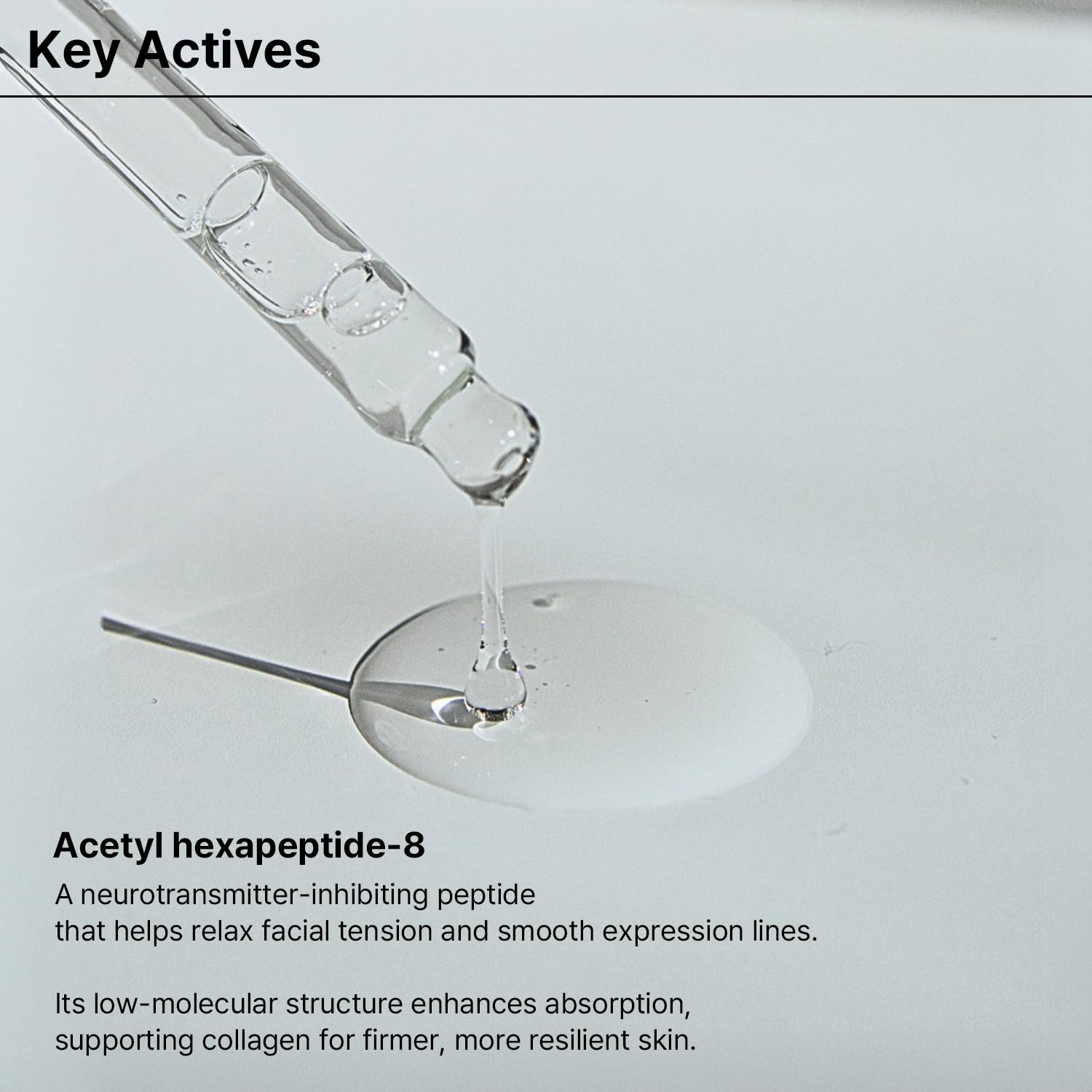 Organicity Argireline Solution 10% Acetyl Hexapeptide-8 Serum – 1.01 fl oz + 0.16 fl oz | Lifting & Firming