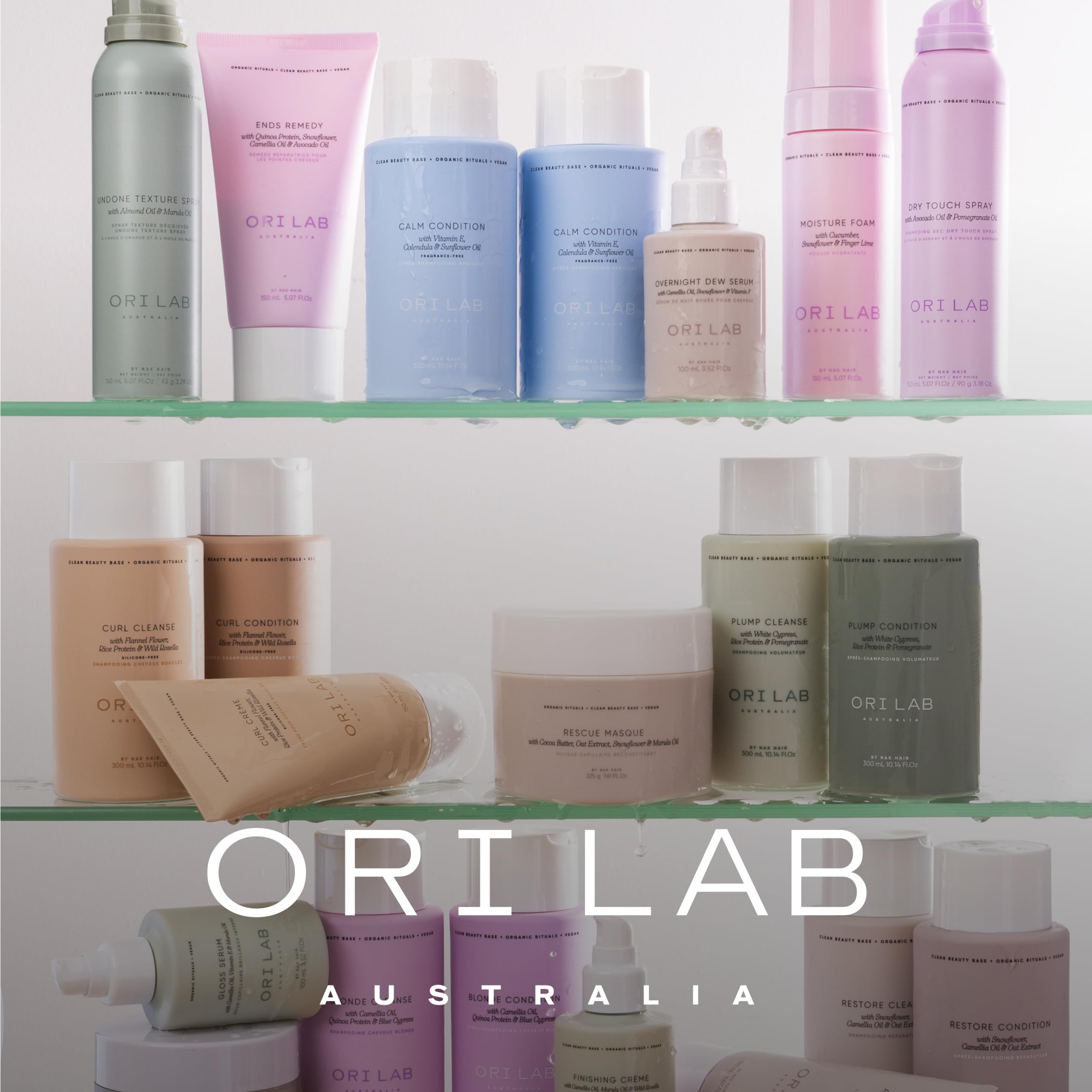 ORI LAB Calm Condition 300ml – Fragrance-Free Hydrating Hair Conditioner