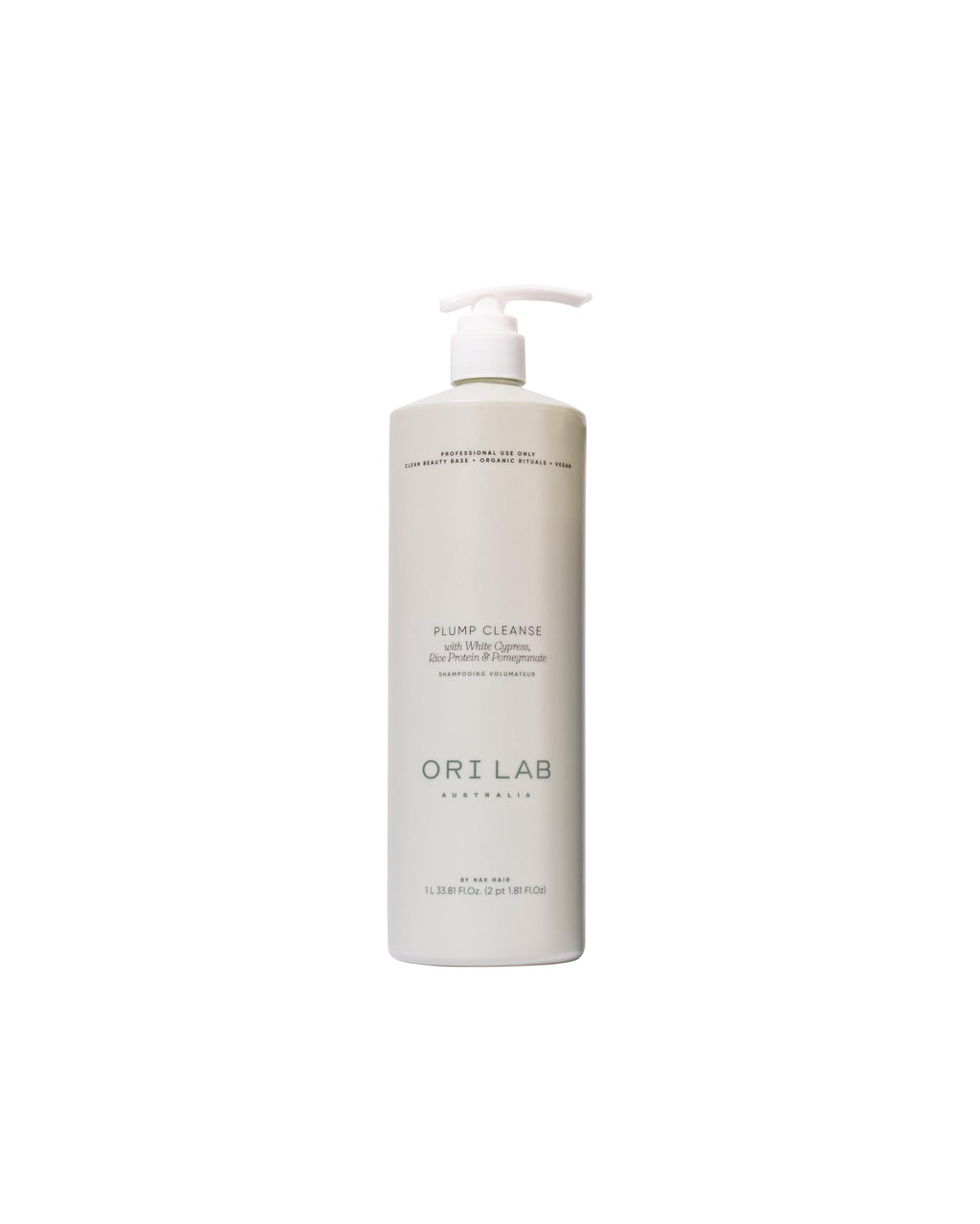 ORI LAB Plump Cleanse 1 Litre – Volumising Cleanse for Fine Hair