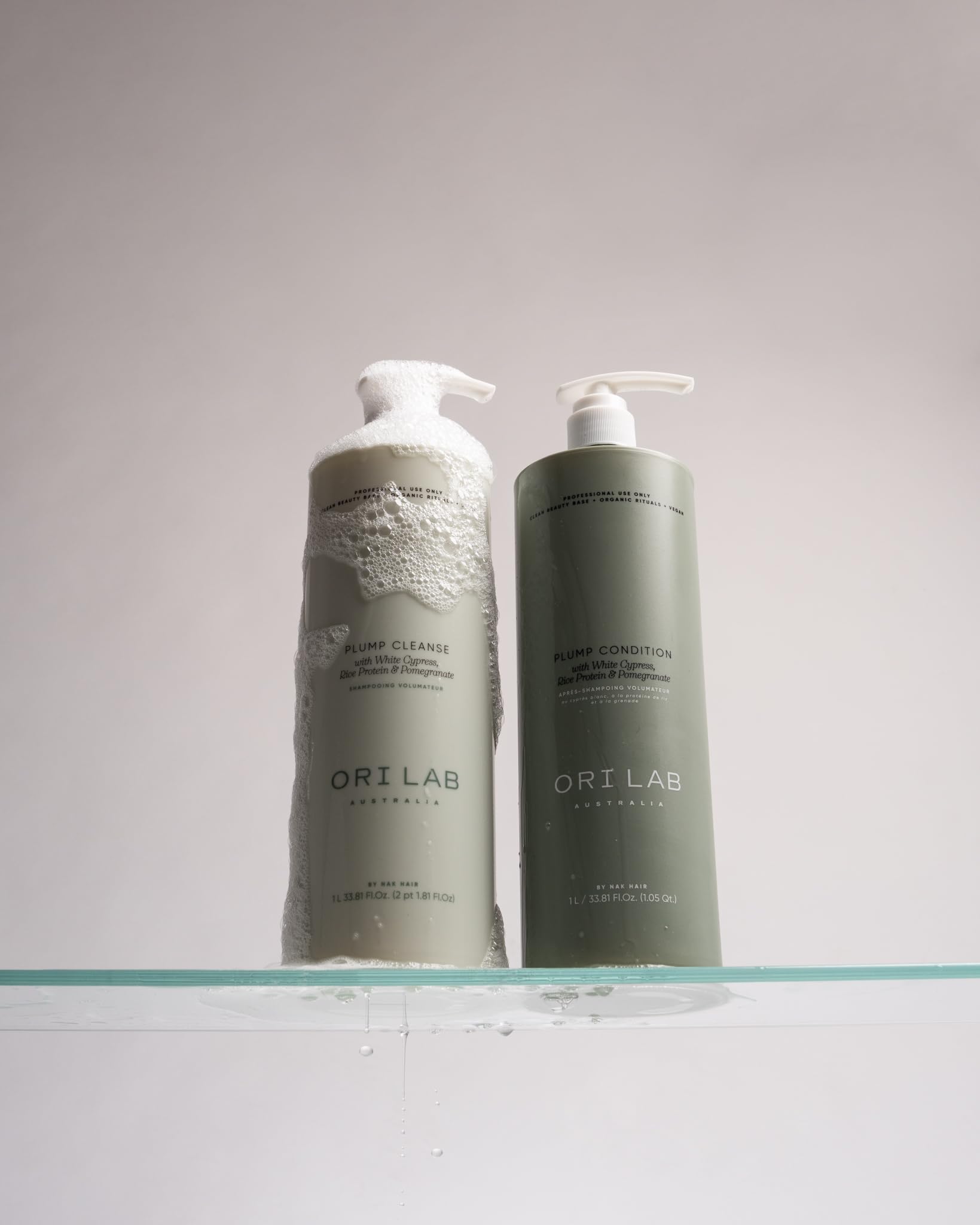 ORI LAB Plump Cleanse 1 Litre – Volumising Cleanse for Fine Hair