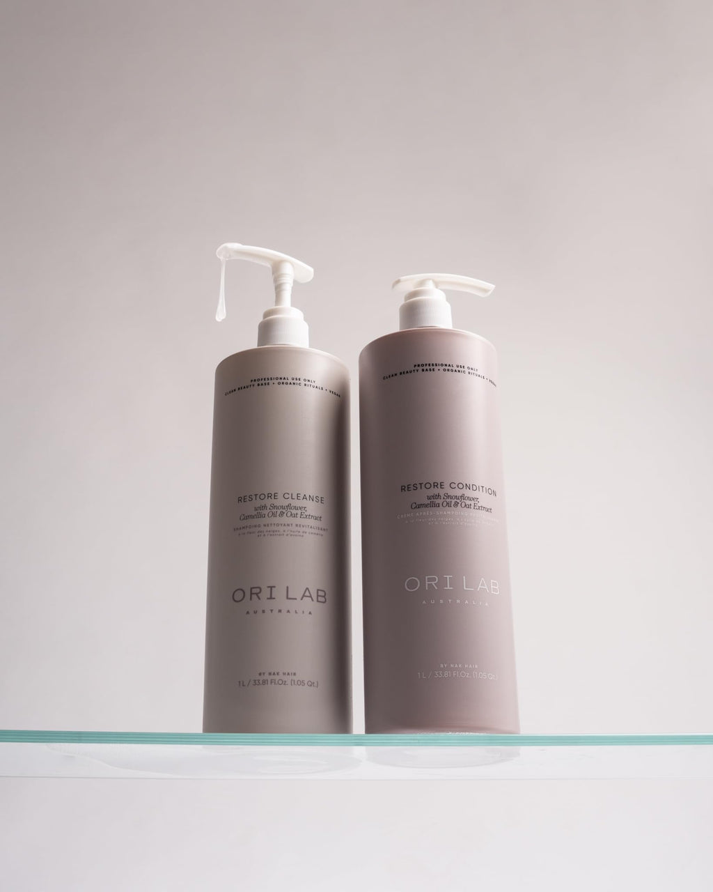 ORI LAB Restore Cleanse 1 Litre – Gentle, Colour-Safe Shampoo