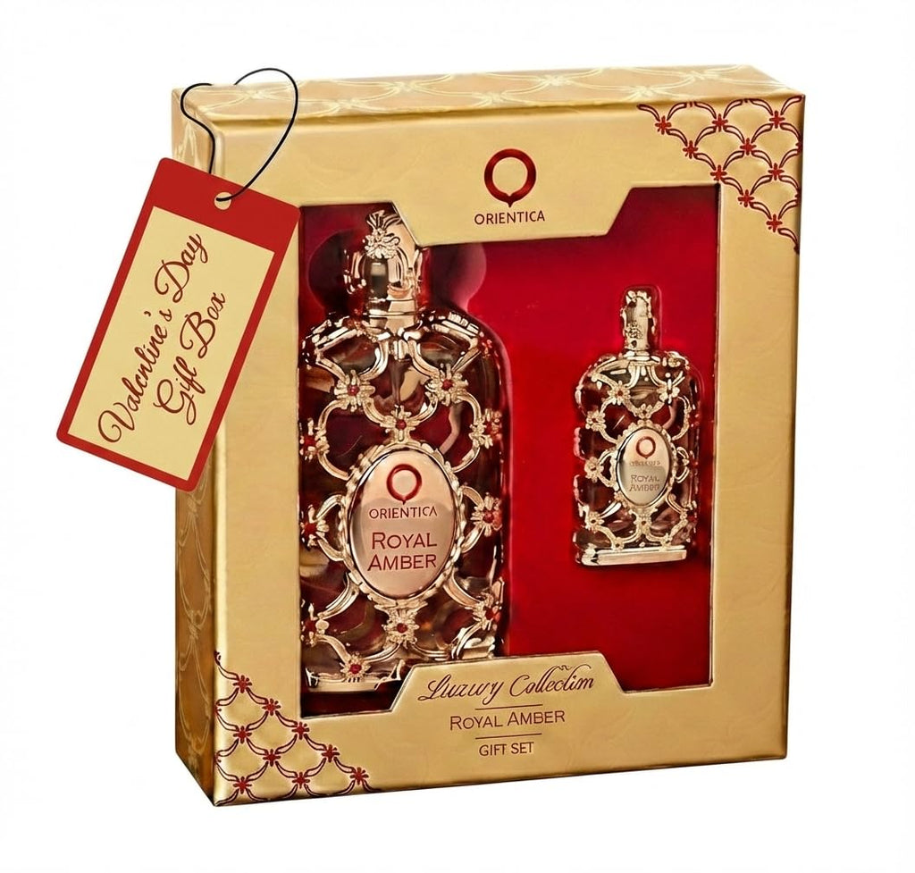 Orientica Royal Amber Discovery Set – Eau de Parfum for Women, 30ml + 7.5ml