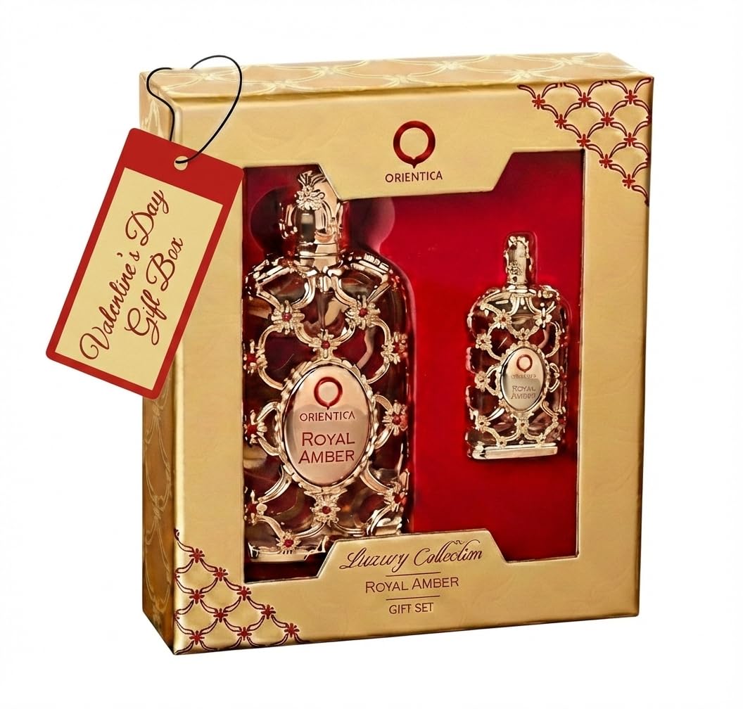 Orientica Royal Amber Discovery Set – Eau de Parfum for Women, 30ml + 7.5ml