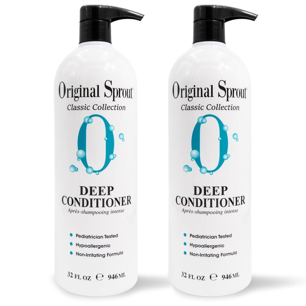 Original Sprout Deep Conditioner – All Hair Types, Vegan, 32 oz (Pack of 2)