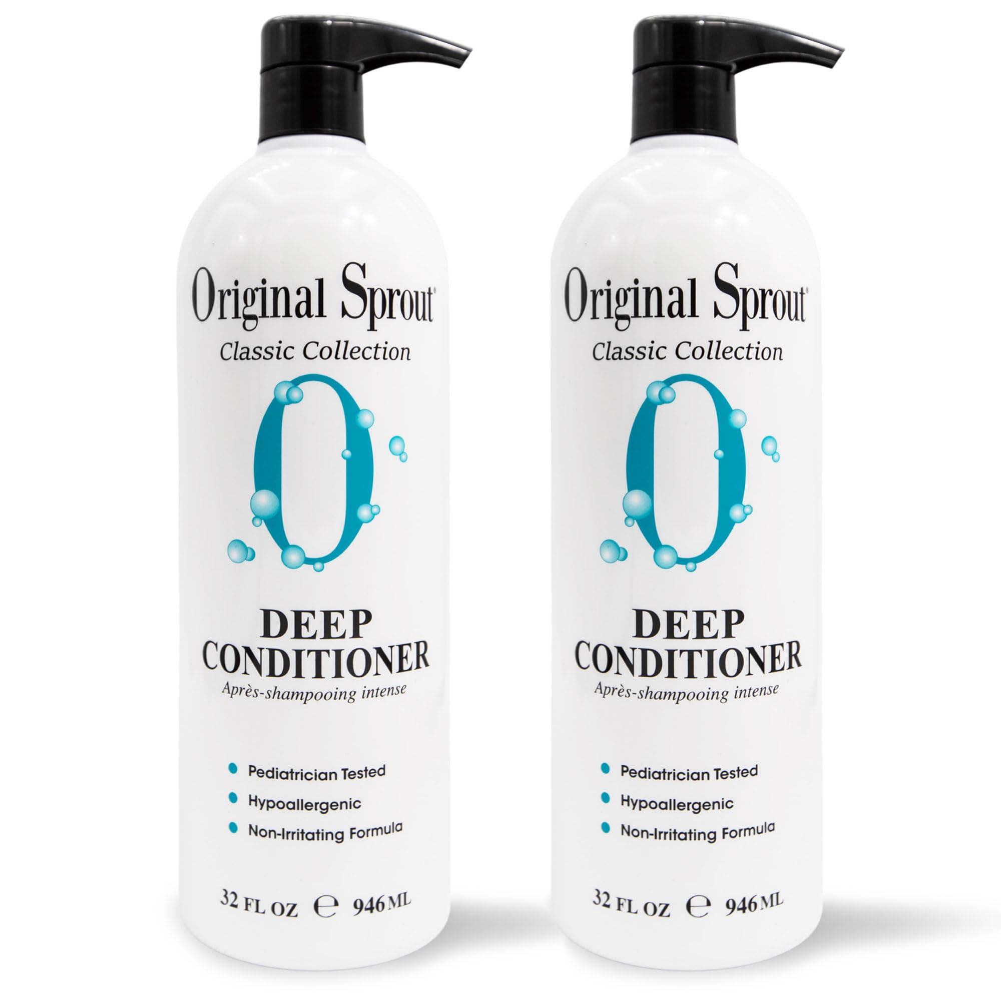 Original Sprout Deep Conditioner – All Hair Types, Vegan, 32 oz (Pack of 2)