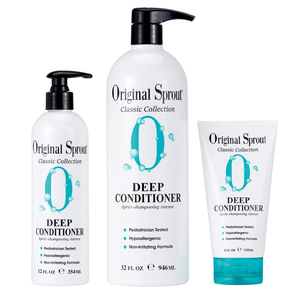 Original Sprout Deep Conditioner — Organic Vegan Hair Care, 32 oz, 2-Pack