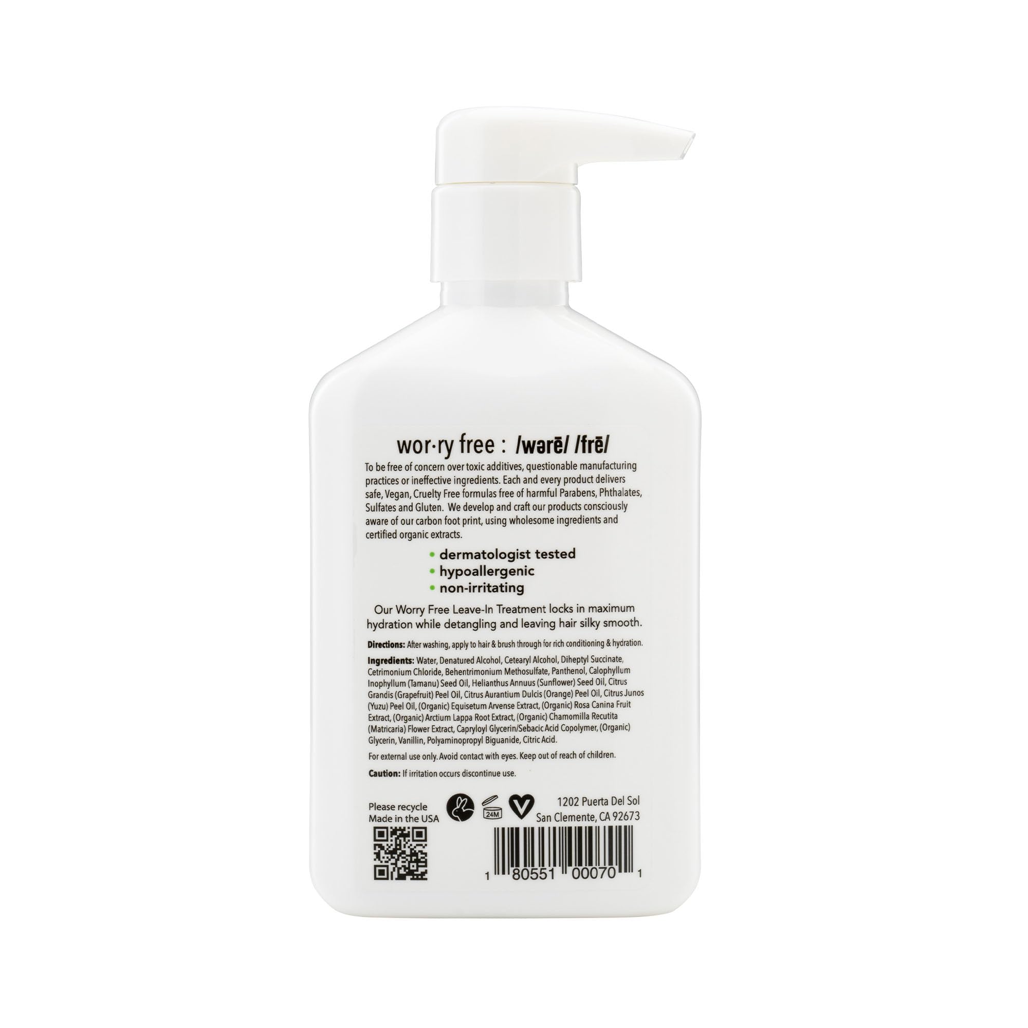 Original Sprout Worry Free Leave-In Conditioner for Dry Hair — Detangling & Gentle Daily Care (10 oz)