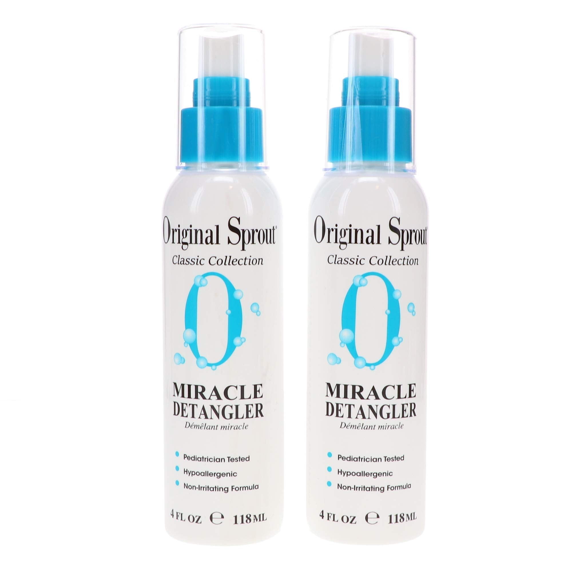 Original Sprout Miracle Detangler – All Hair Moisturizer & Leave-In Spray, 4 oz (2 Pack)