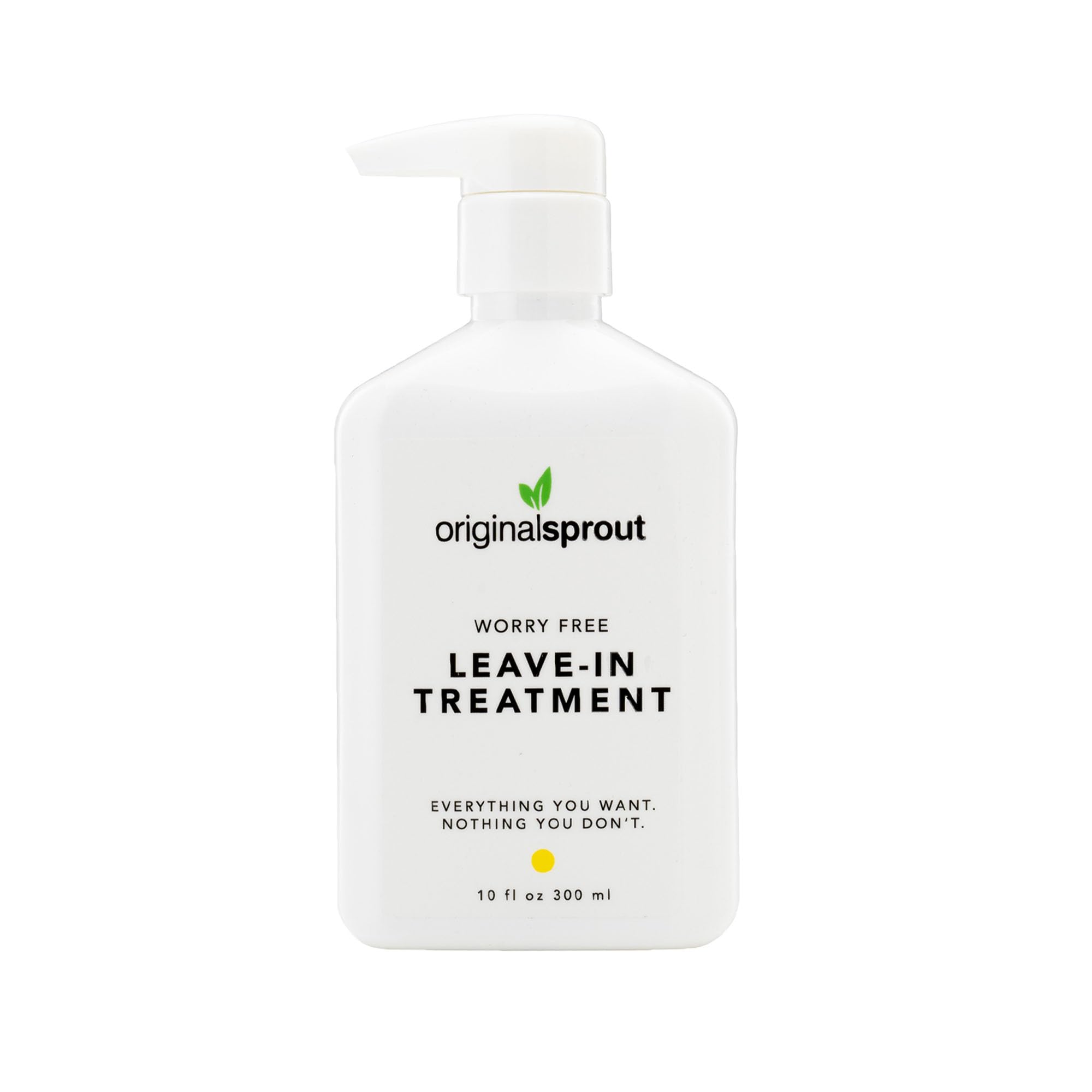 Original Sprout Worry Free Leave-In Conditioner for Dry Hair — Detangling & Gentle Daily Care (10 oz)