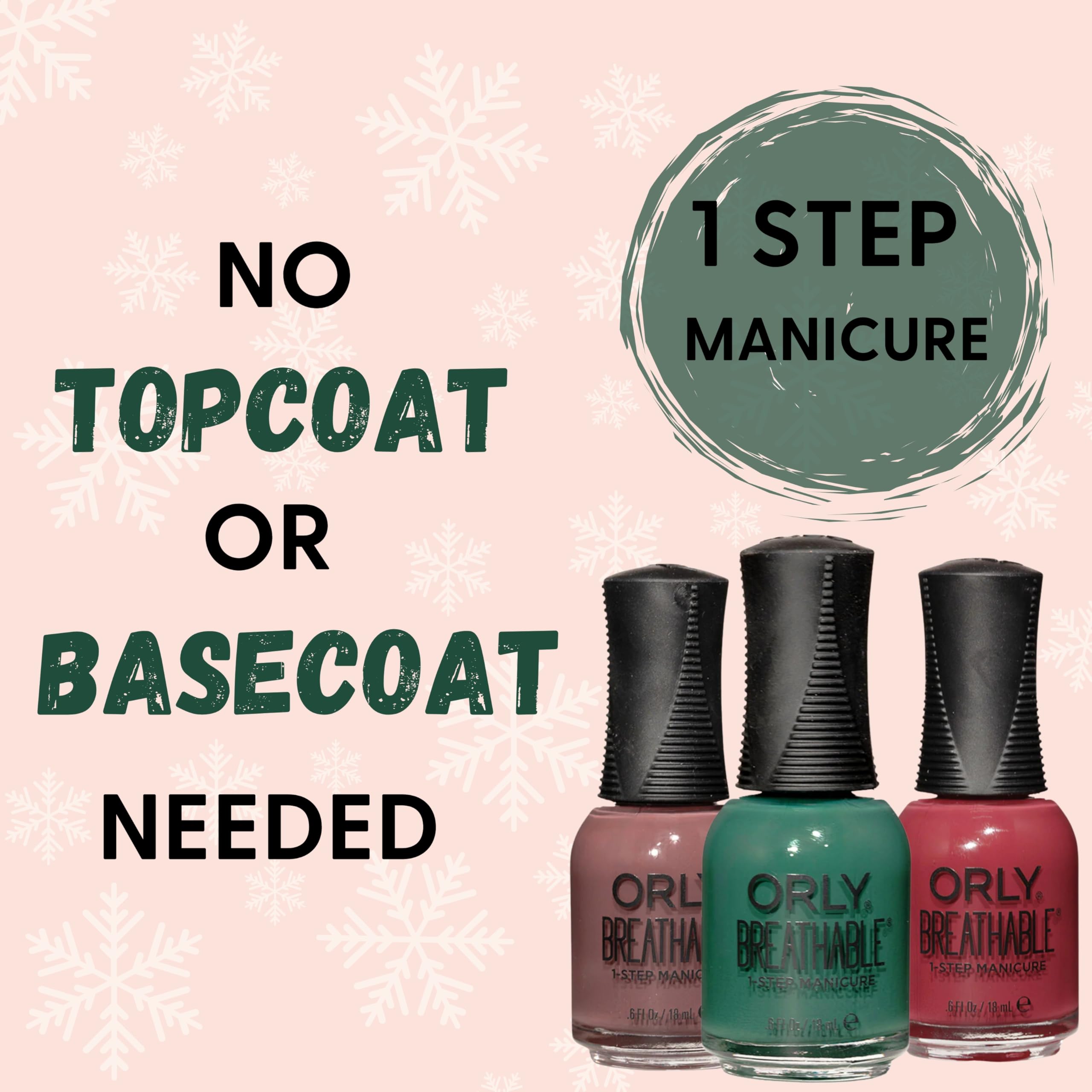 Orly Breathable Nail Polish: Loose Threads Collection | Dusty Fall & Winter Shades, 0.6 fl oz