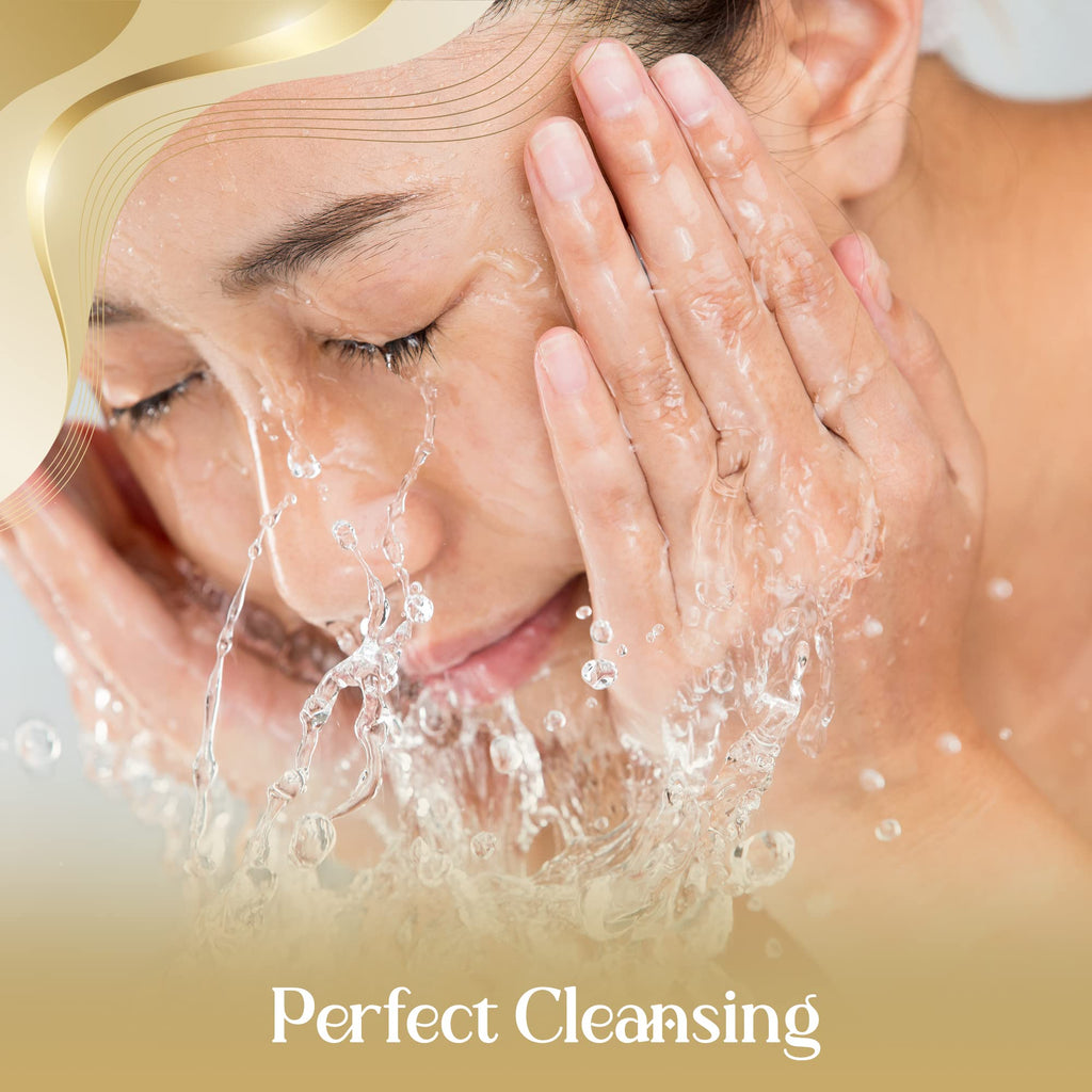 OROGOLD White Gold 24K Anti Aging Facial Cleanser - 100 ml / 3.38 Fl Oz