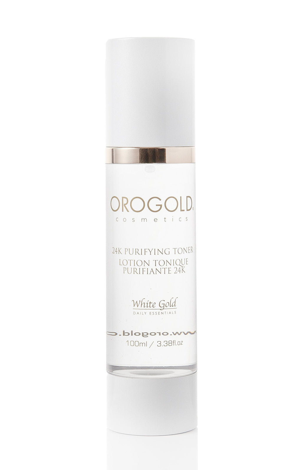 OROGOLD White Gold 24K Purifying Facial Toner – Aloe Vera, Chamomile, 100 ml