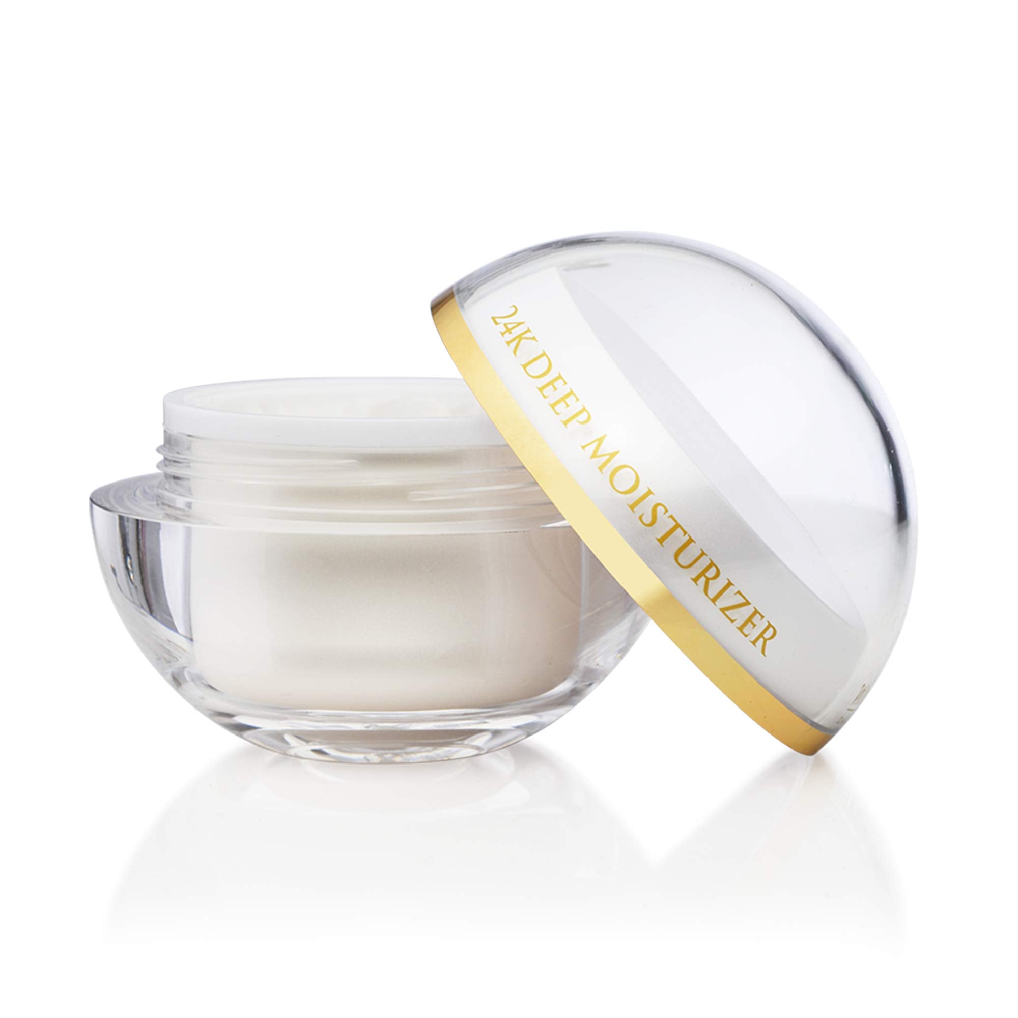 Orogold White Gold Day Moisturizer – 24K Gold Deep Hydration with White Tea, Chamomile, Shea Butter, Vitamin C & E – 1.6 oz