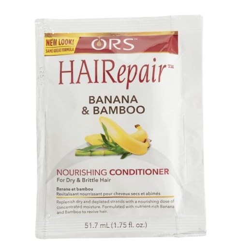 ORS HaiRepair Banana-Bamboo Nourishing Conditioner | 12-Pack Travel Pack