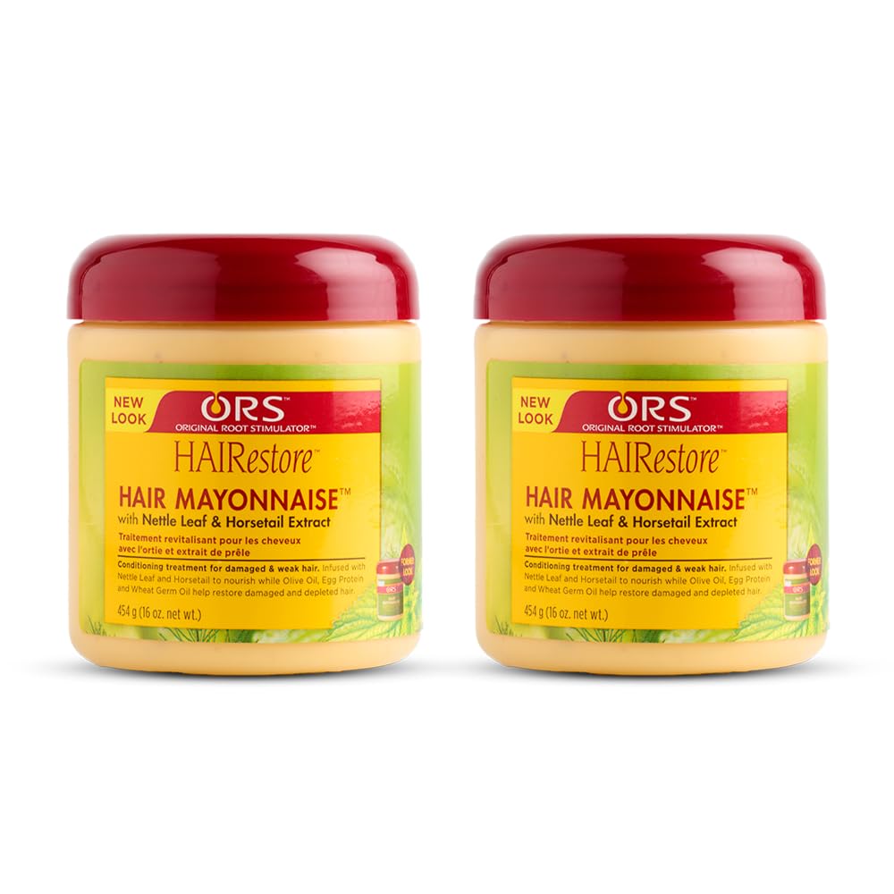 ORS HAIRestore Hair Mayonnaise with Nettle & Horsetail Extract — 16 oz (Pack of 2)