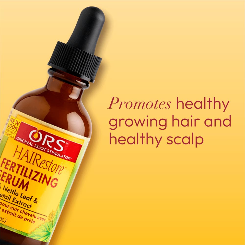 ORS Hairrestore Fertilizing Serum with Nettle Leaf & Horsetail Extract – 3 x 2 oz