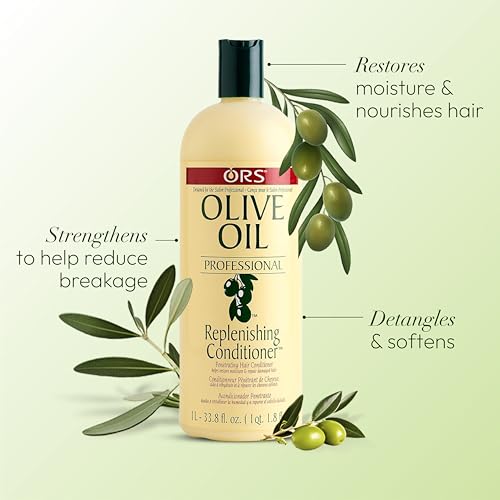 ORS Olive Oil Professional Replenishing Conditioner 33.8 oz Pack of 2