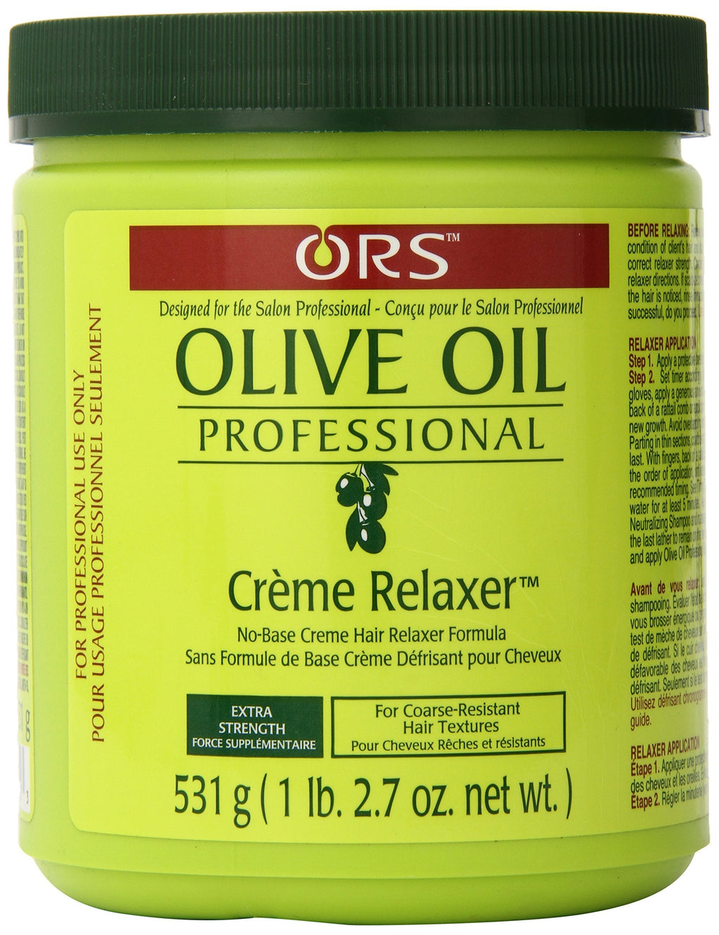 ORS Olive Oil Creme Relaxer Extra Strength 18.75 oz Jar