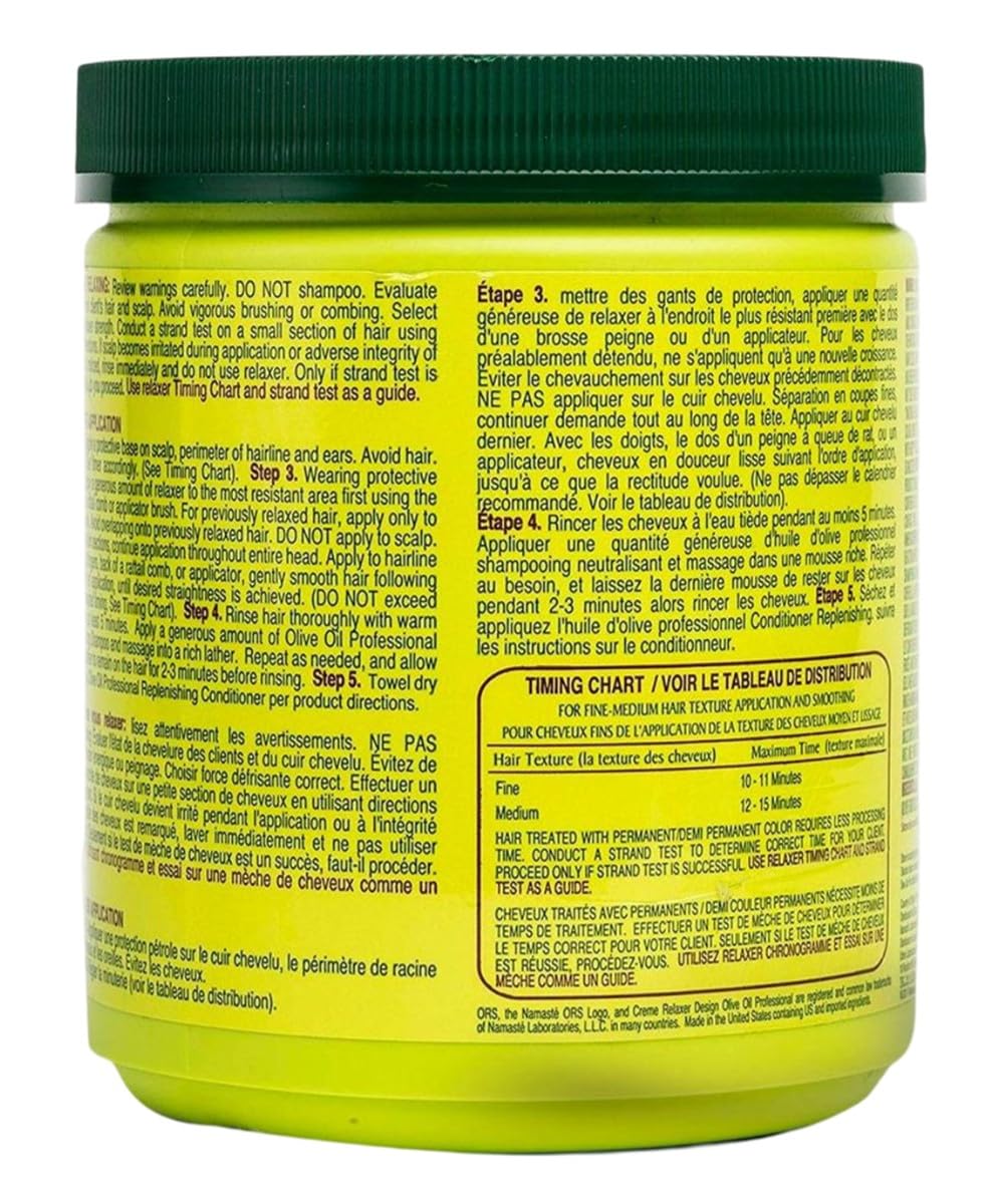 Ors Olive Oil Creme Relaxer Normal 18.75oz Jar (2 Pack) – ORS