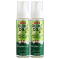 ORS Olive Oil Wrap Set Mousse – Hold & Shine, Coconut Oil, 2x7 oz