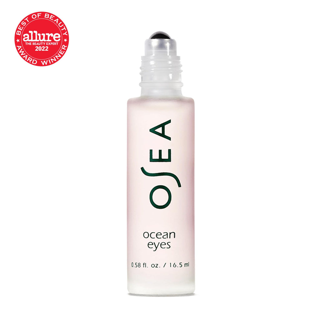 OSEA Ocean Eyes Age-Defying Eye Serum – Cooling Roller, Hyaluronic Acid & Peptides