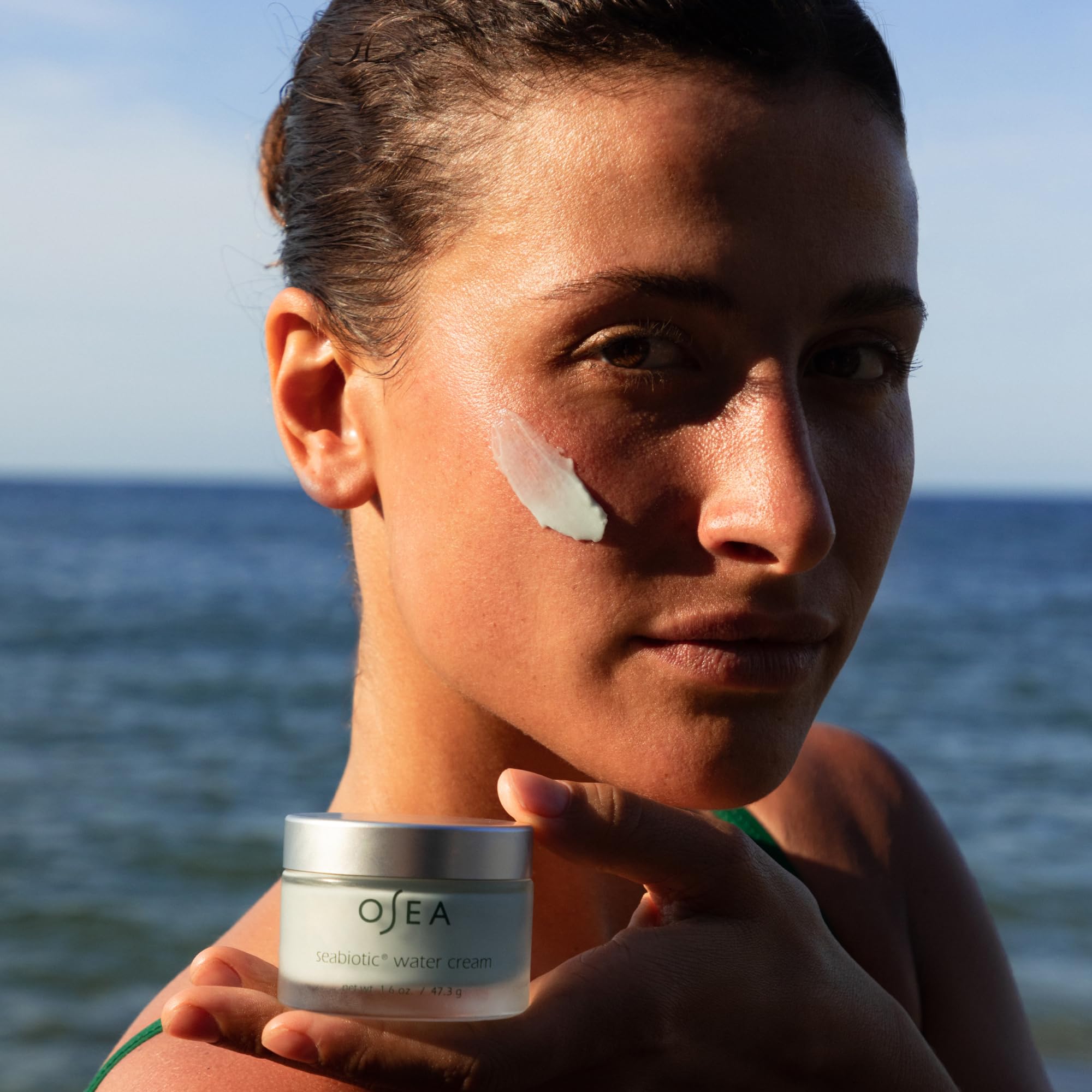 OSEA Seabiotic Water Cream – Weightless Hydration with Prebiotic & Probiotic (Vegan, Clean Beauty)