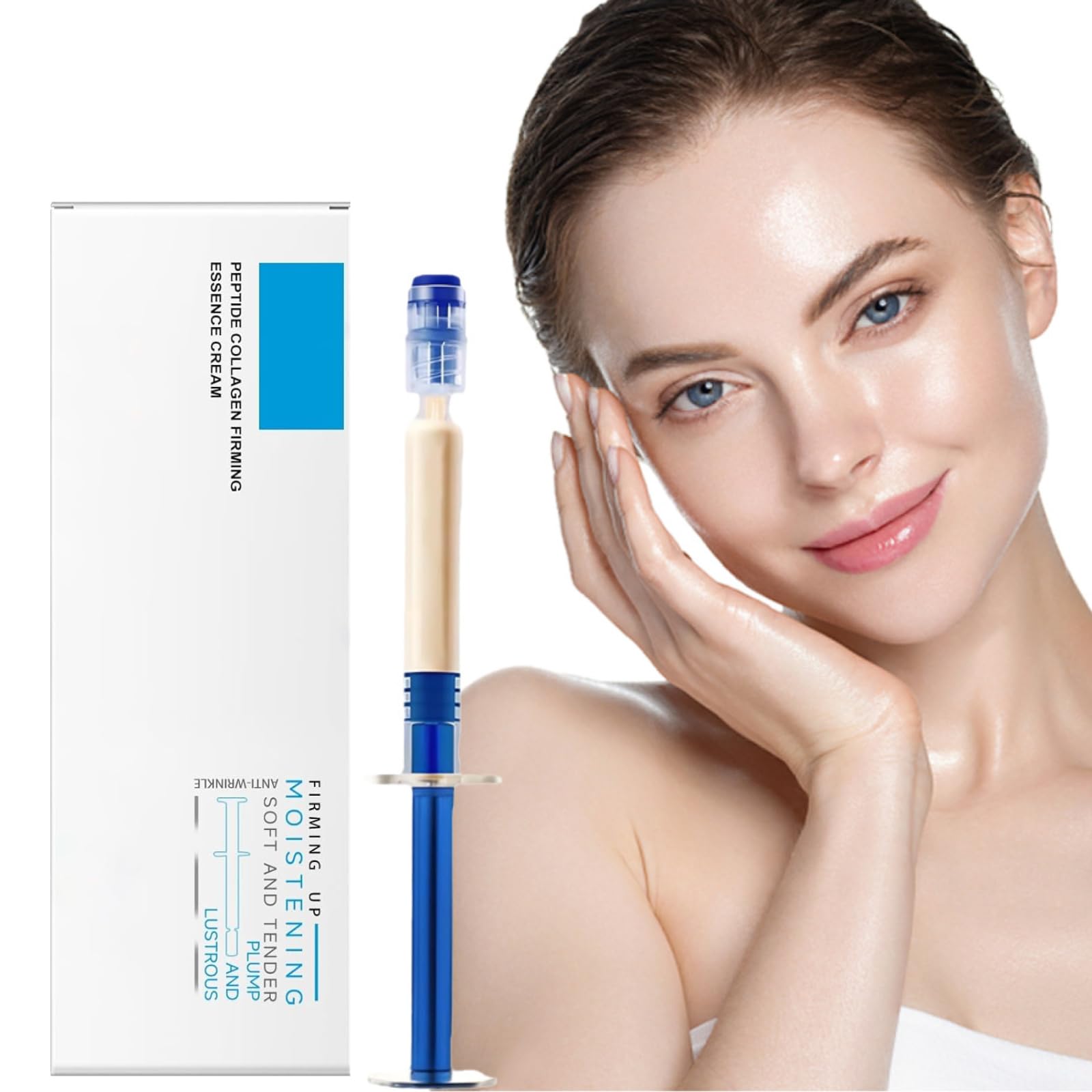 OSFRIAGE Polypeptide Collagen Elastic Essence Cream | 2 Boxes (4 Tubes) – Lightweight, Multi-Use Moisturizer for All Skin Types