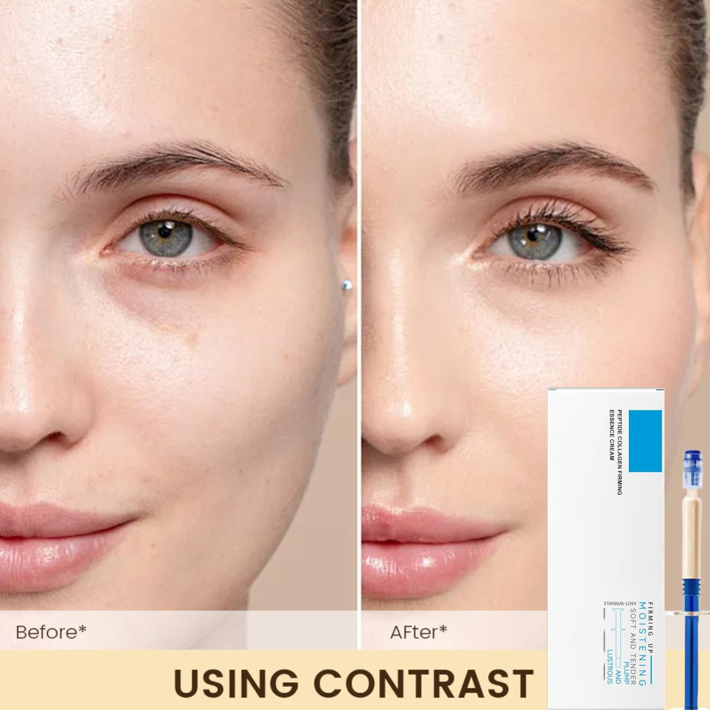 OSFRIAGE Polypeptide Collagen Elastic Essence Cream | 2 Boxes (4 Tubes) – Lightweight, Multi-Use Moisturizer for All Skin Types