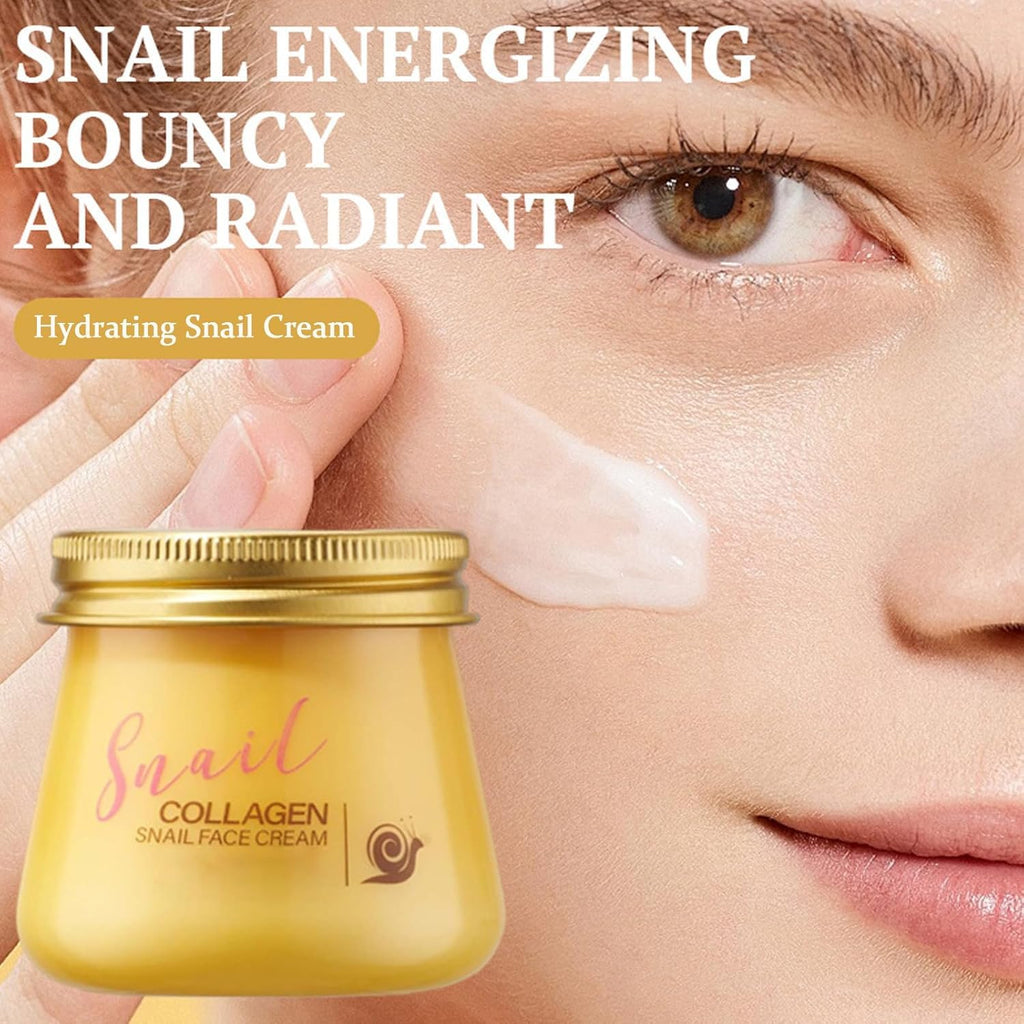 OSFRIAGE Snail Collagen Cream – Anti-Wrinkle & Rejuvenating Moisturizer for Women (2PCS)