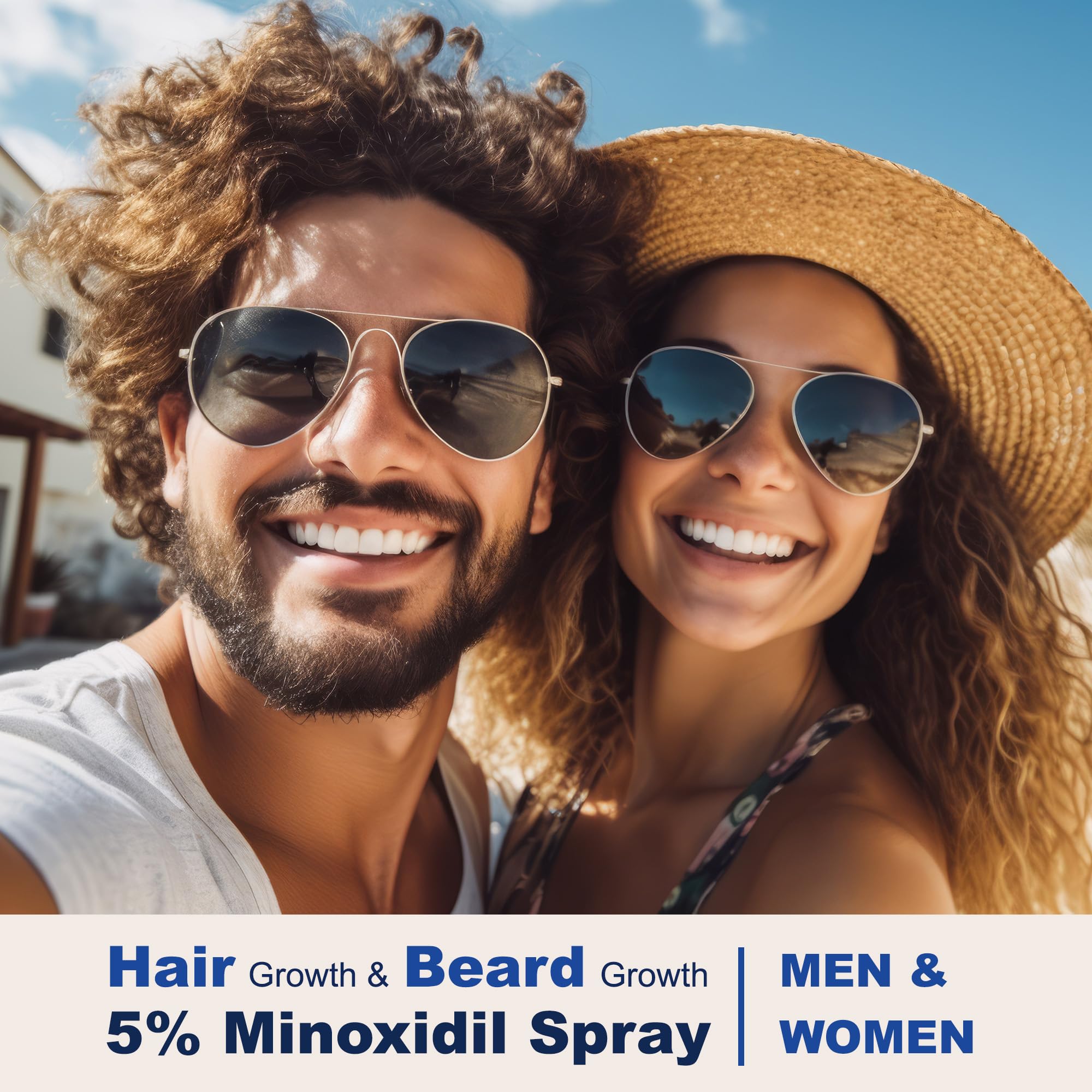 OSIMOON 5% Minoxidil Hair Growth Spray for Men & Women – 180ml