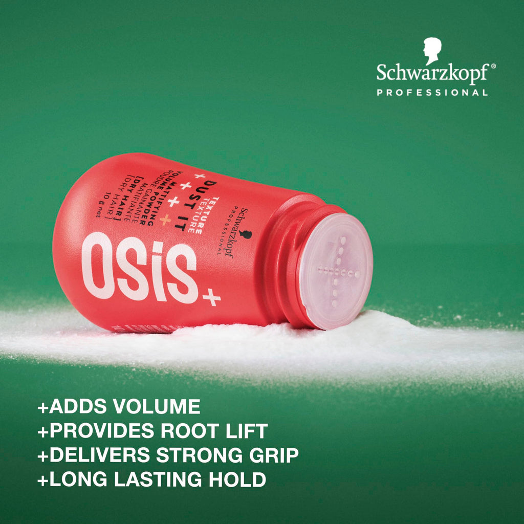 OSiS+ Dust It Matte Volume Powder 0.35 oz (3 Pack) – Long-Lasting Hold & Texture