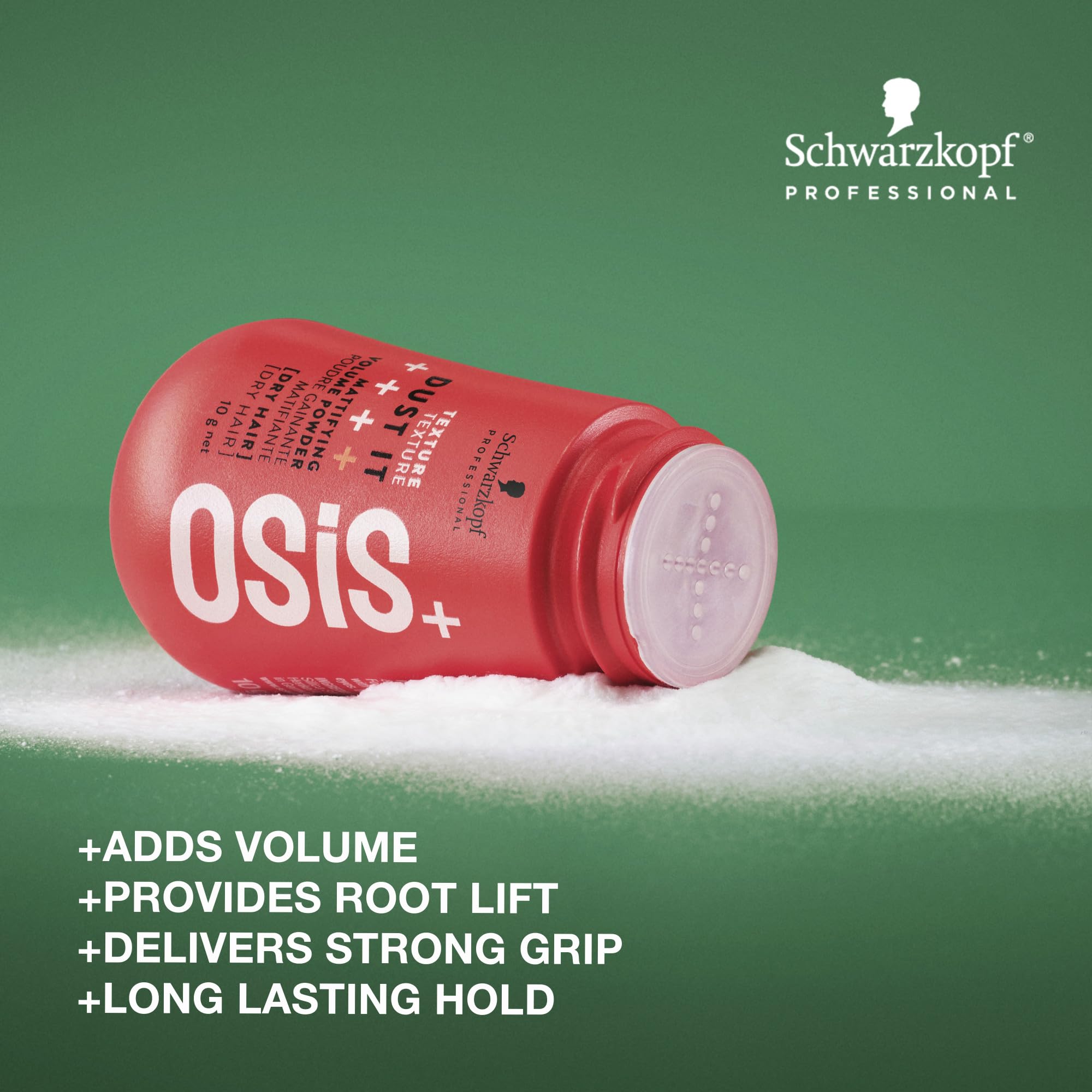 OSiS+ Dust It Matte Volume Powder 0.35 oz (3 Pack) – Long-Lasting Hold & Texture