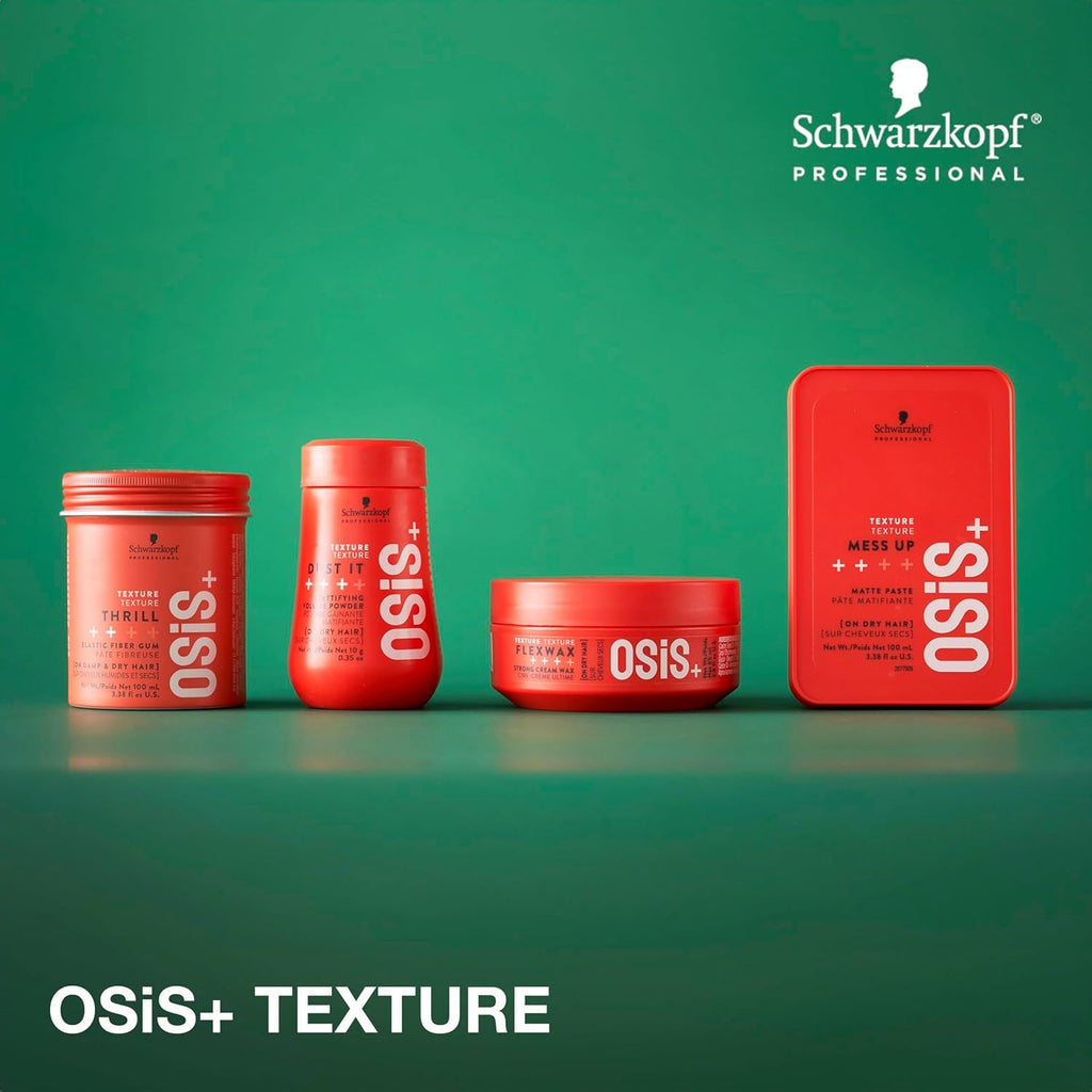 OSiS+ Flexwax Ultra-Strong Cream Wax – 2 Pack, Long-Lasting Hold & Texture