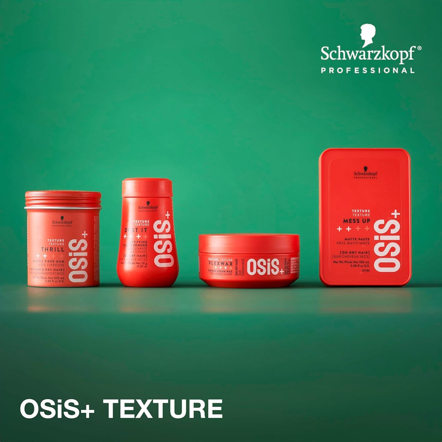 OSiS+ Flexwax Ultra-Strong Cream Wax – 2 Pack, Long-Lasting Hold & Texture