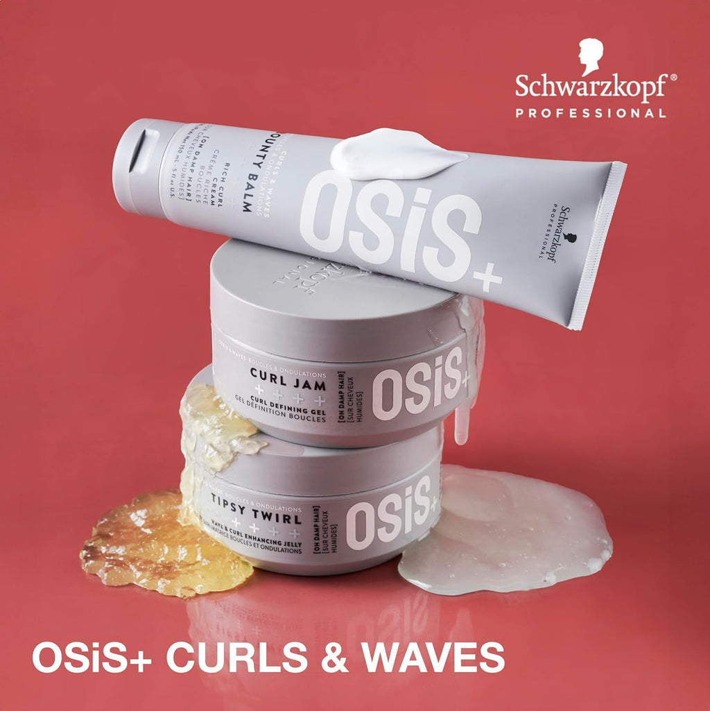 OSiS+ Curl Jam Moisturizing Defining Curl Gel – 10 oz (2 Pack) | Non-Stiff, Non-Crunchy for All Curl Types