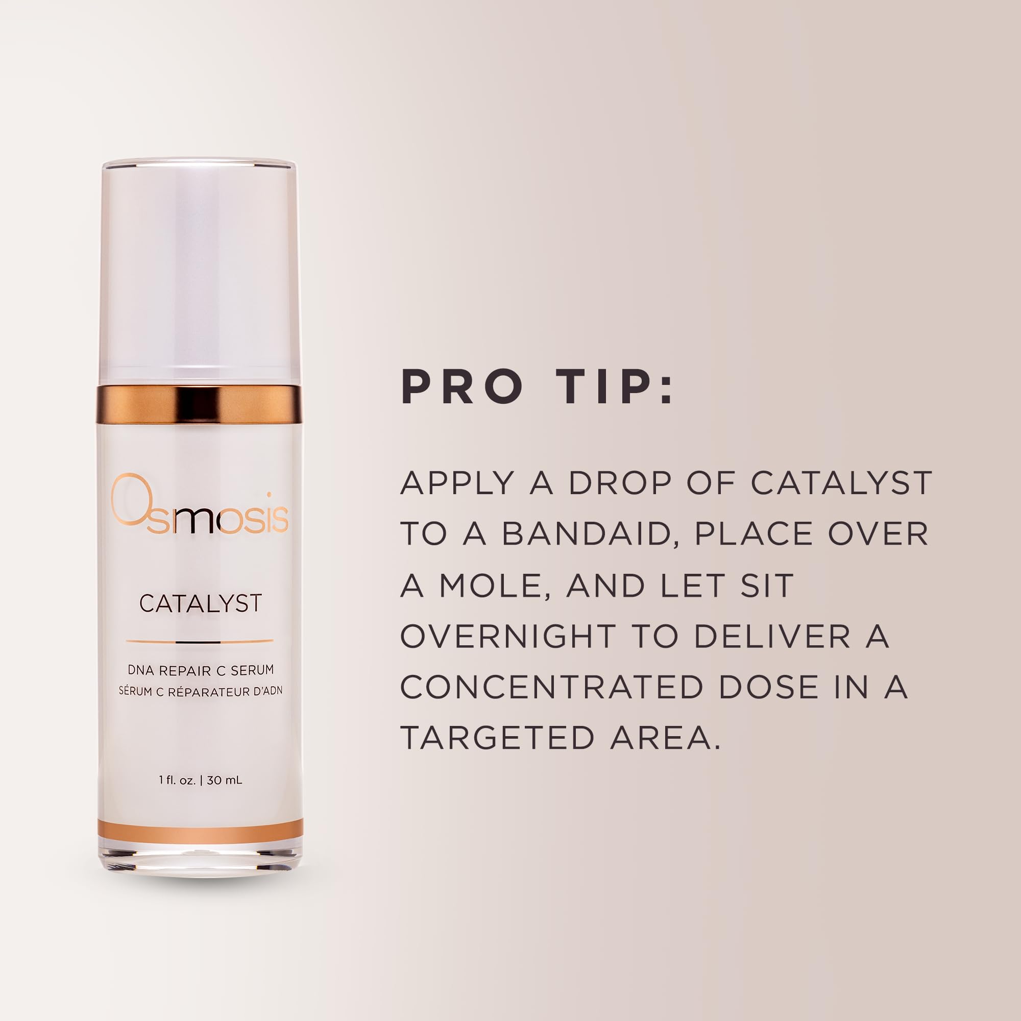 OSMOSIS Catalyst DNA Repair C Facial Serum – Boost Collagen, Improve Tone & Texture