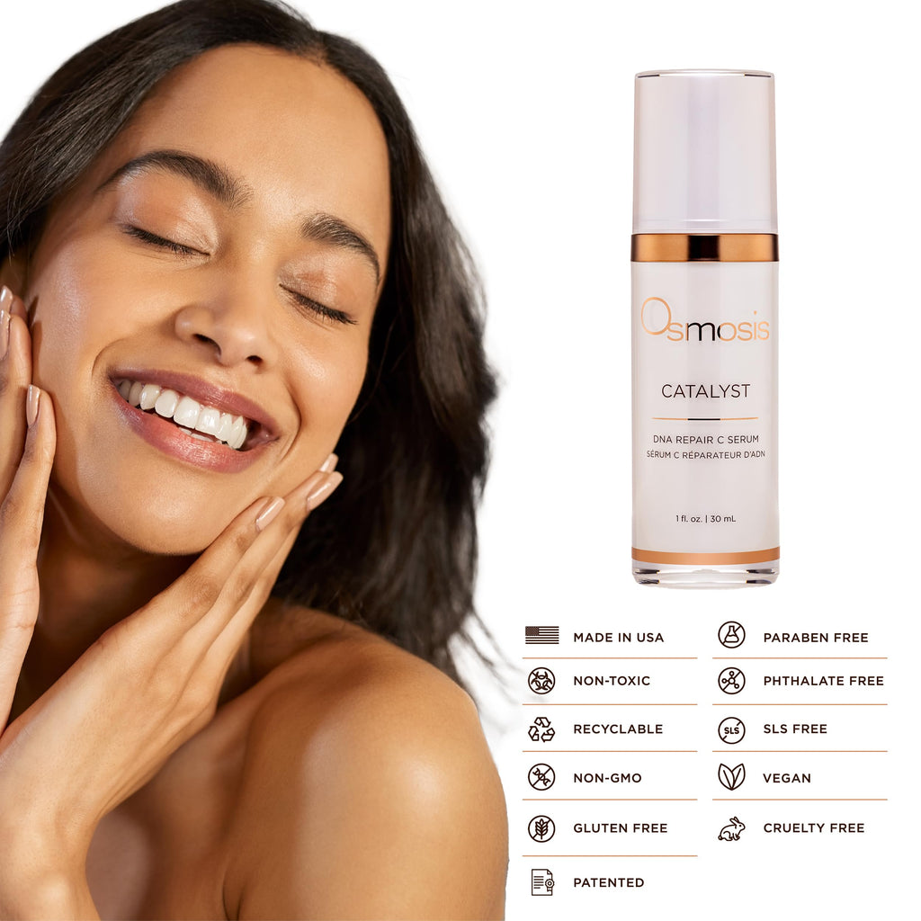 OSMOSIS Catalyst DNA Repair C Facial Serum – Boost Collagen, Improve Tone & Texture