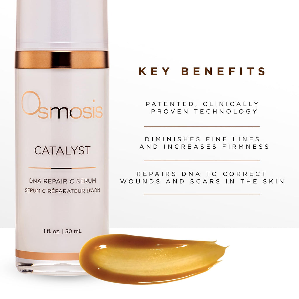 OSMOSIS Catalyst DNA Repair C Facial Serum – Boost Collagen, Improve Tone & Texture