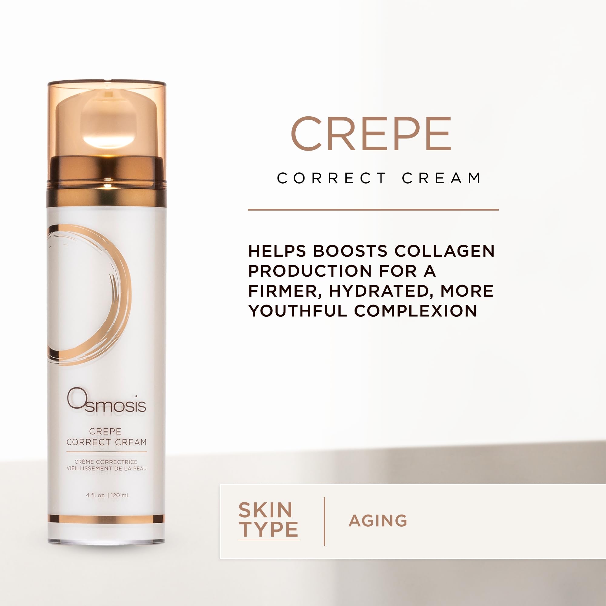 OSMOSIS Crepe Correct Body Cream – Firming Hydration for Crepey Skin