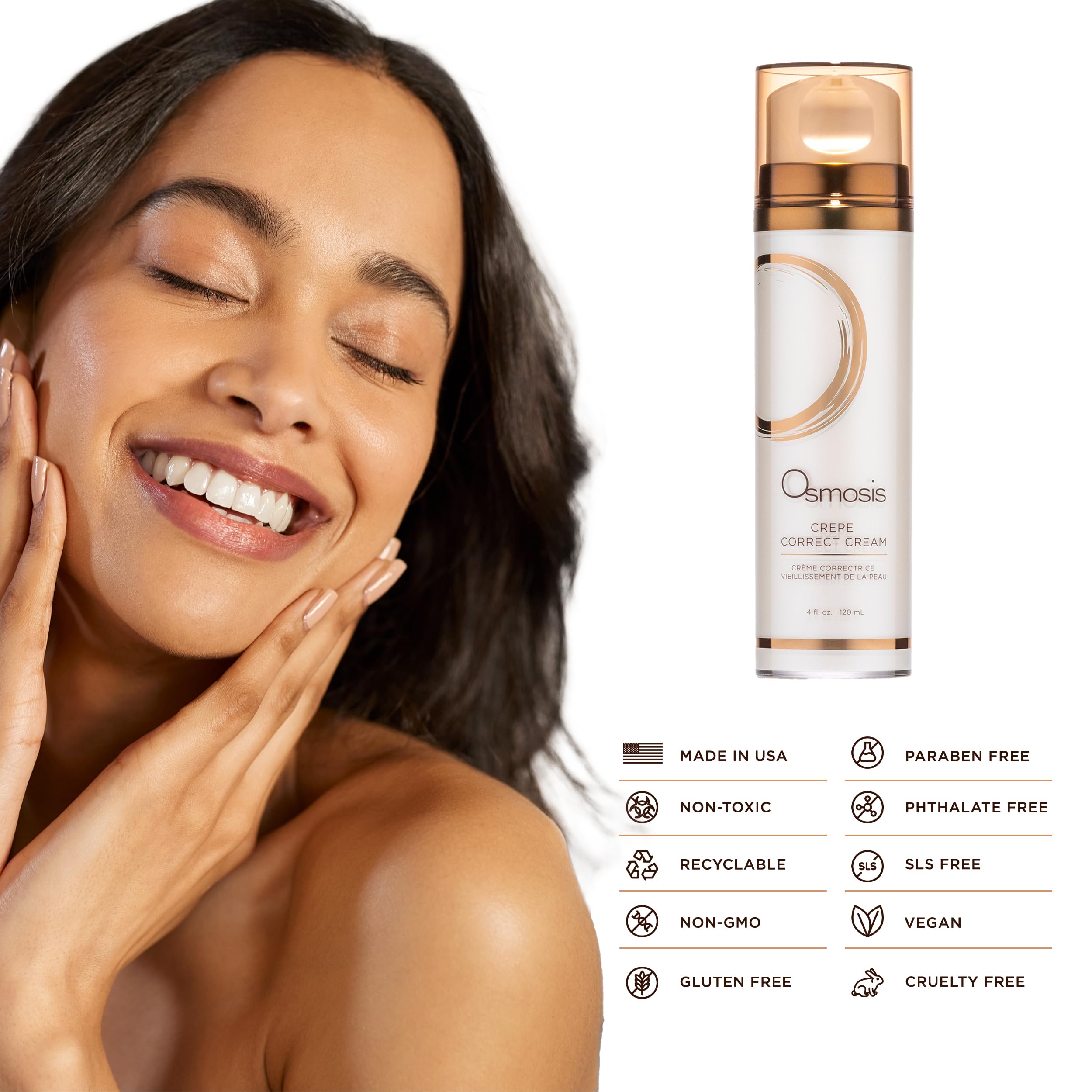OSMOSIS Crepe Correct Body Cream – Firming Hydration for Crepey Skin