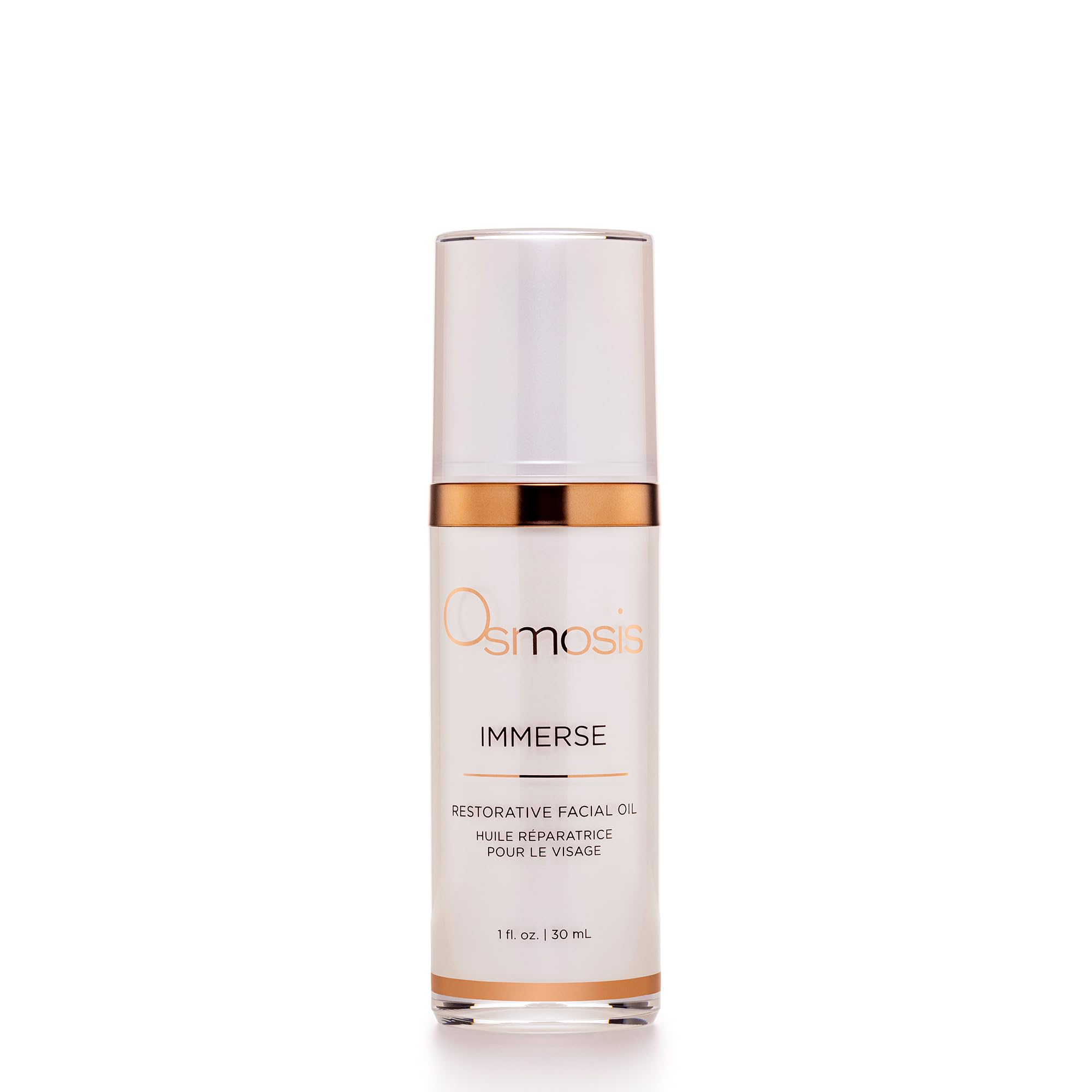 OSMOSIS IMMERSE Restorative Hydrating Facial Oil with Emu, Raspberry Seed Oil & Calendula – 1 fl oz